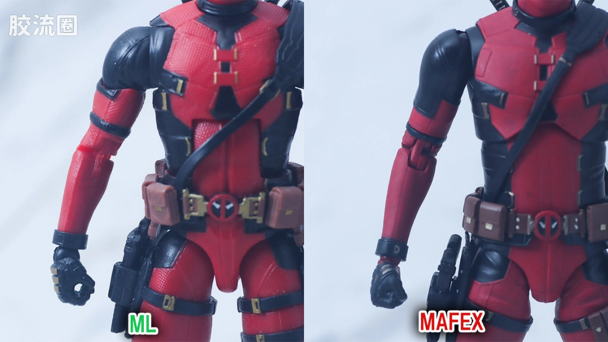 MAFEX系列 Marvel/漫威系列 No.284 死侍（死侍与金刚狼） - 图片